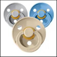 Bibs Colour Kauçuk Emzik - Ivory 18+ Ay