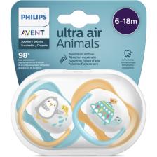 Philips Avent SCF080/07 Ultra Air Animals 6-18 Ay 2'li Emzik Erkek