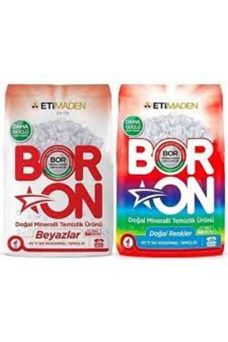 Toz Çamaşır Deterjanı Renkliler Ve Beyazlar Için 4 Kg X 2 Adet