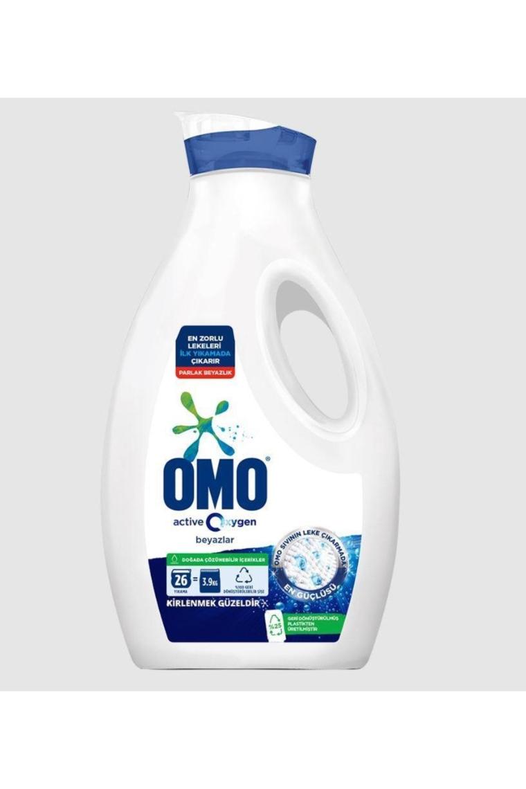 Active Oxygen Sıvı Çamaşır Deterjanı Beyaz Için En Zorlu Lekeleri Ilk Yıkamada Çıkarır 1690 Ml