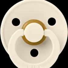 Bibs Colour Kauçuk Emzik 0-6 Ay Ivory
