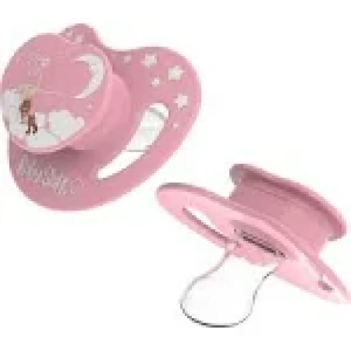 BabySoft Damak Uçlu Pembe Uyku Emziği 18+ Ay