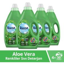 Sıvı Deterjan Aloe Vera Renkiler 3lt 4 Adet