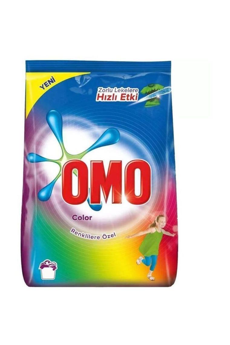 Omo Active Fresh Renkliler için 5.5 kg Toz Deterjan