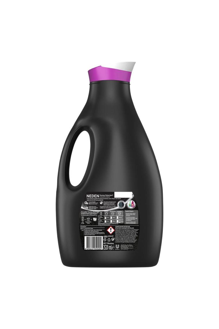 Sıvı Bakım Çamaşır Deterjanı Siyah Ve Koyu Renkli Giysiler Için 2520 ml 3 Adet