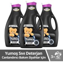 Sıvı Bakım Çamaşır Deterjanı Siyah Ve Koyu Renkli Giysiler Için 2520 ml 3 Adet