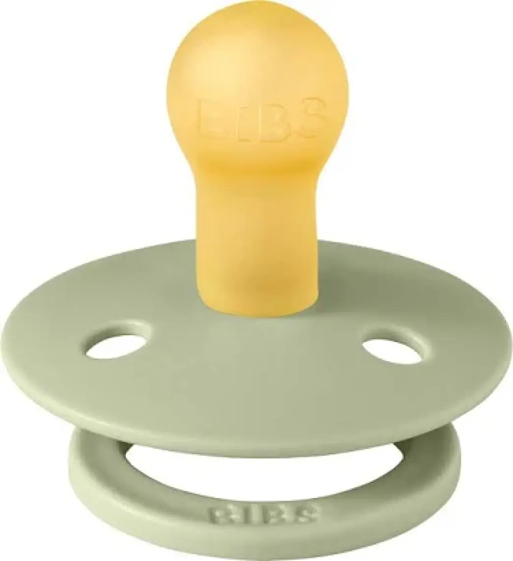 Bibs Colour Kauçuk Emzik - Sage 0-6 Ay