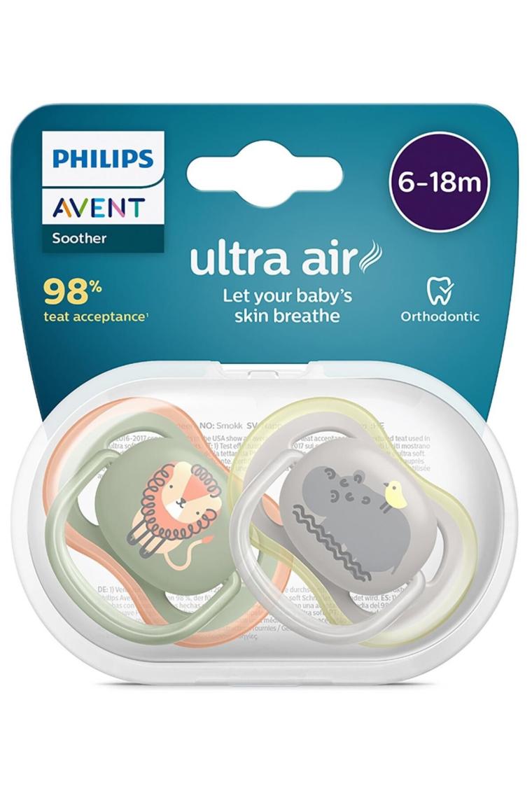 Philips Avent SCF085/17 Ultra Air 6-18 Ay 2'li Emzik Erkek