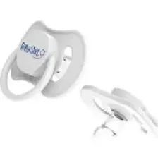 BabySoft Yuvarlak Uçlu Beyaz Emzik 18+ Ay