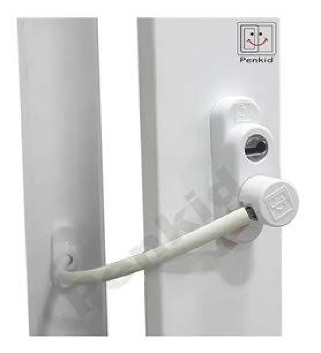Penkid Anahtarlı Pvc Pencere Emniyet Kilidi (5 Adet) / Beyaz