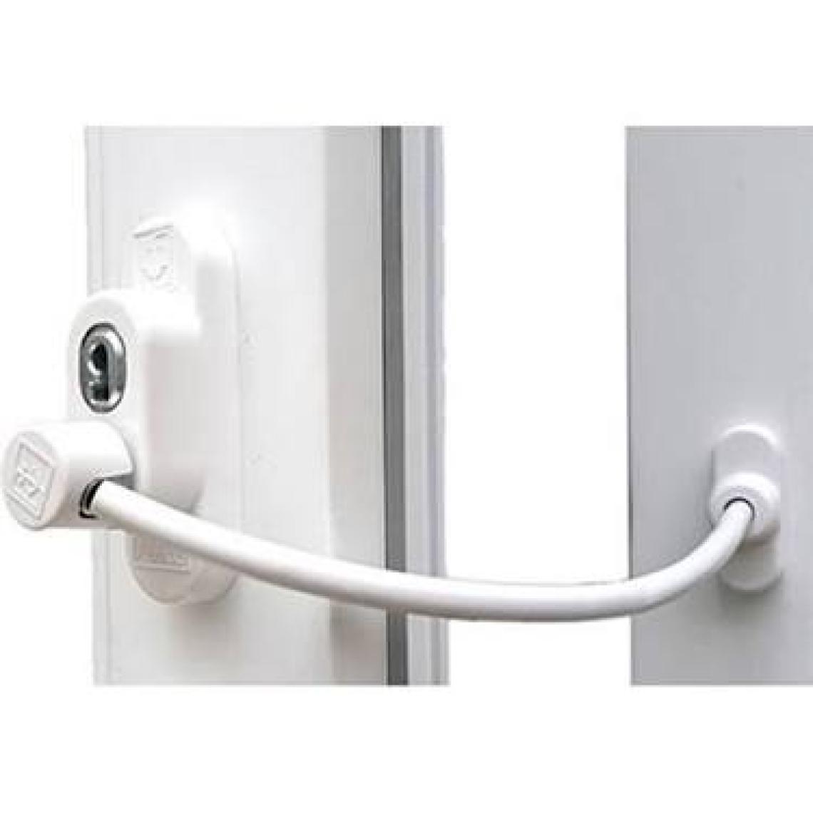Penkid Anahtarlı Pvc Pencere Emniyet Kilidi (5 Adet) / Beyaz