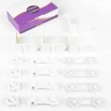 Ideal Baby 4'er Adet Mini Çok Amaçlı Kilit + Kapak Kilidi + Priz Kapağı + Köşe Kilidi
