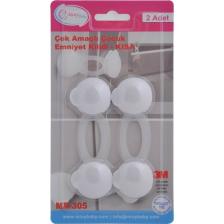 Miny Baby Çok Amaçlı Çocuk Emniyet Kilidi - 2'li / KISA
