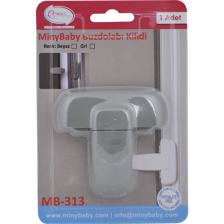 Miny Baby MB-313 Mandallı Gri Buzdolabı Kilidi
