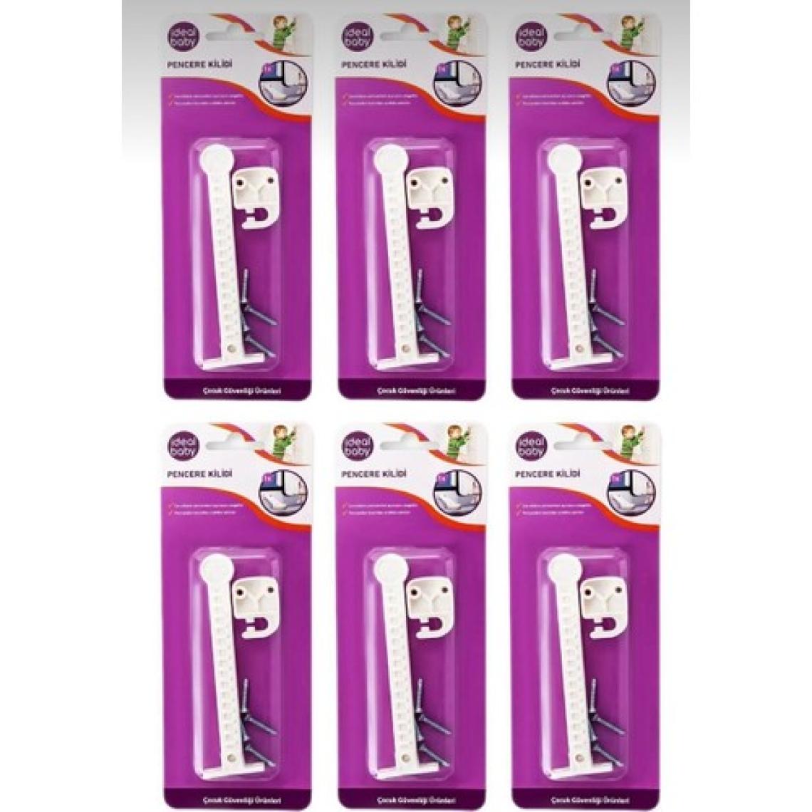 YDGR 6 Adet Ayarlı Pencere Kilidi