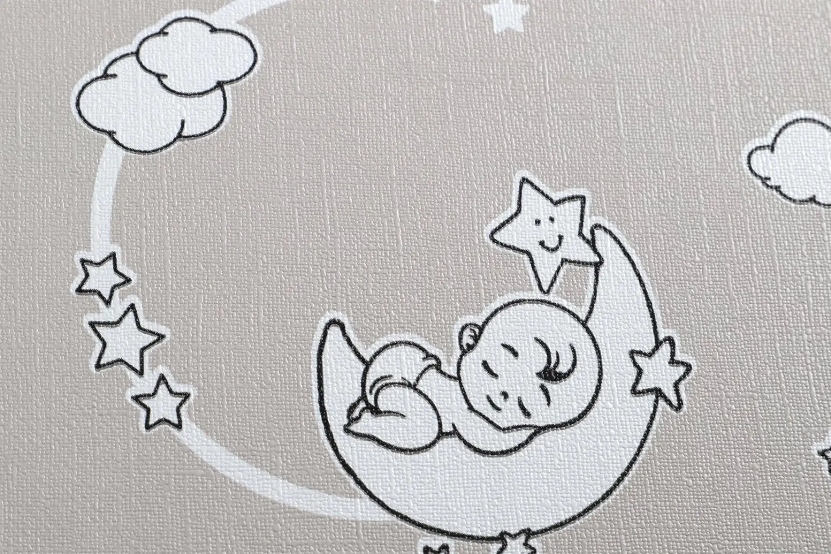 Babyness Bebek Oyun Parkı Yatağı Sıvı Geçirmez Leke Tutmaz Desenli Sünger Yatak