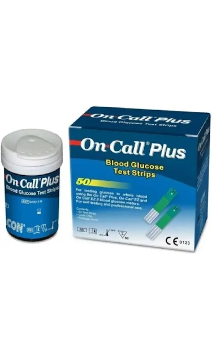 On Call Plus Şeker Ölçüm Çubugu 50 Li