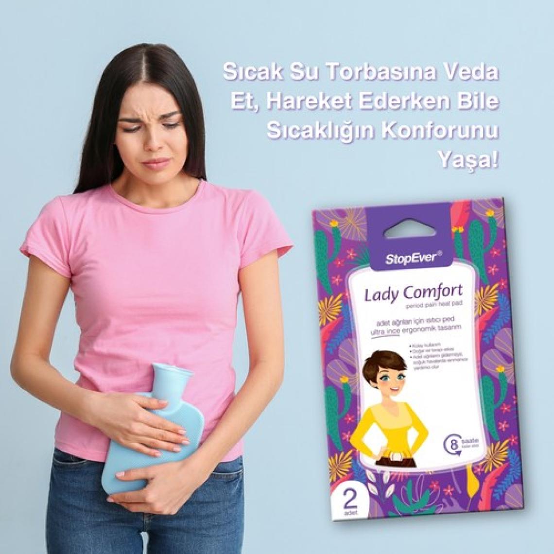 StopEver Lady Comfort Isıtıcı Ped 2'li (6 Paket)