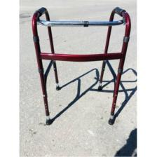 Medikalbim Metal Walker Yetişkin Hasta Yürüteçi Volkır