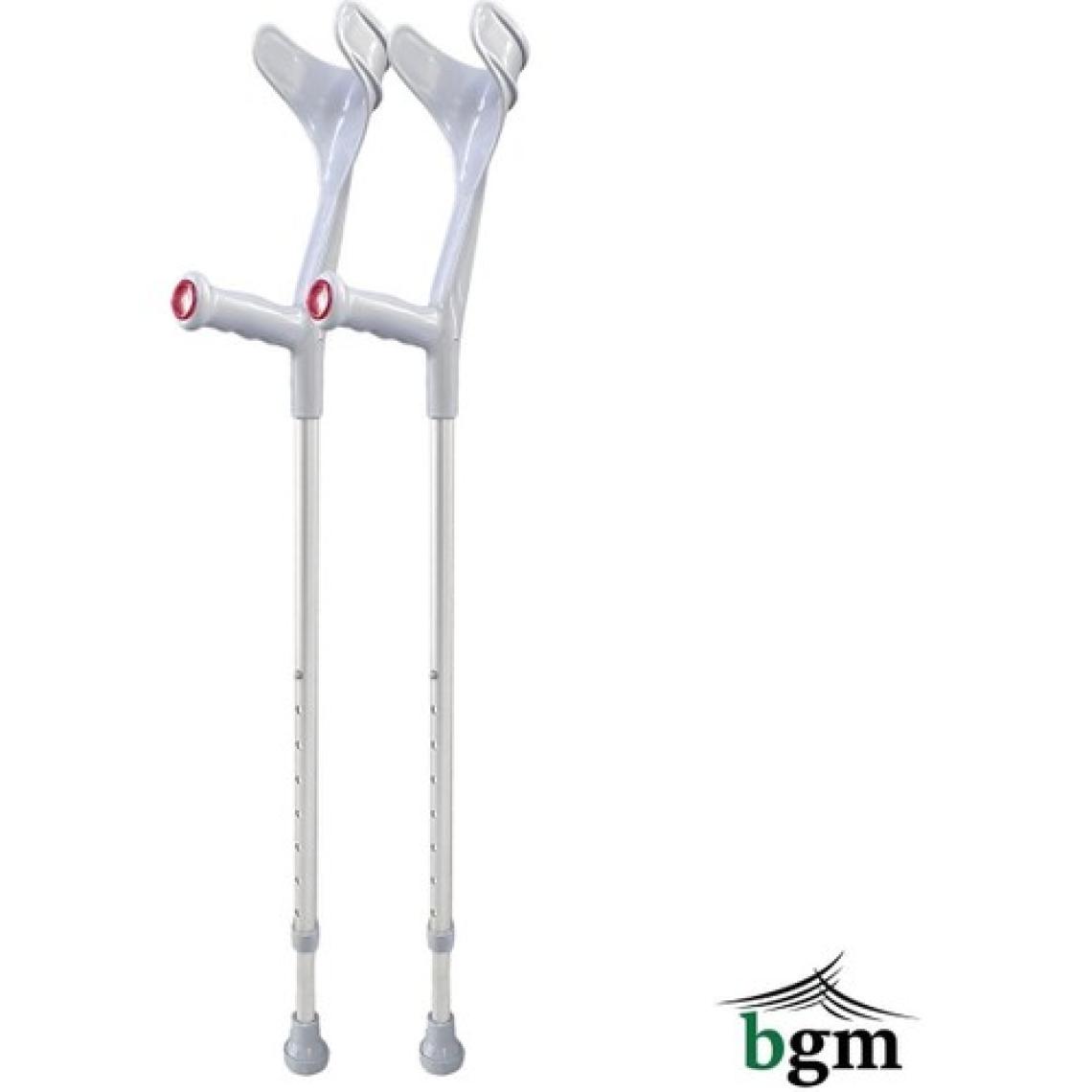 BGM Koltuk Değneği -1 Çift Gri Ortopedik Yürüme Desteği Değneği