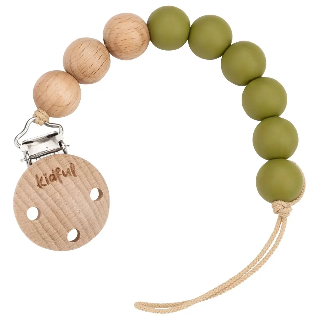 Kidful Kidful olive Emzik Askısı