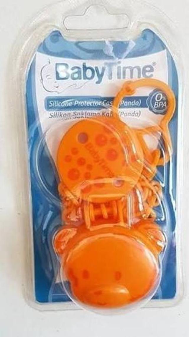 Baby Time Silikon Emzik Saklama Kabı Ve Emzik Askılık