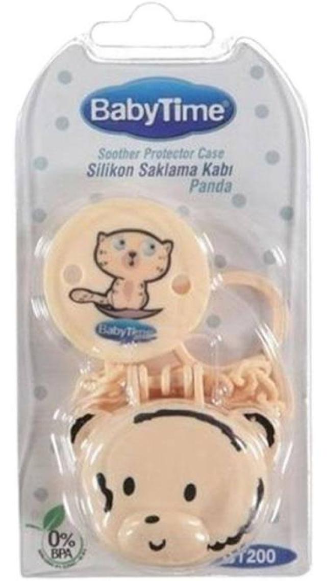 Baby Time Silikon Emzik Saklama Kabı Ve Emzik Askılık