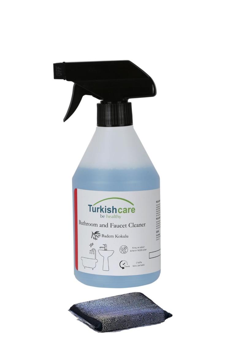 Simple & Clean Armatür, Banyo Ve Kireç Sökücü Temizleyici Sprey 500 Ml Ve Sünger