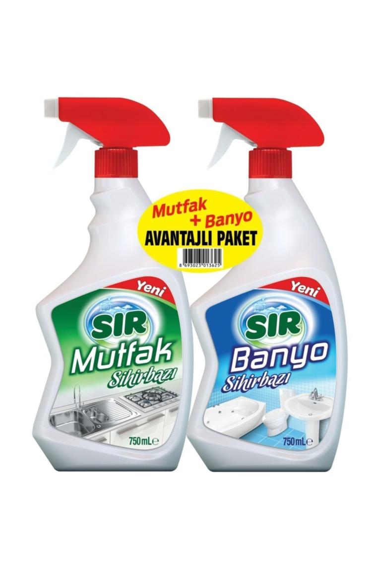 Mutfak + Banyo 750 + 750 ml