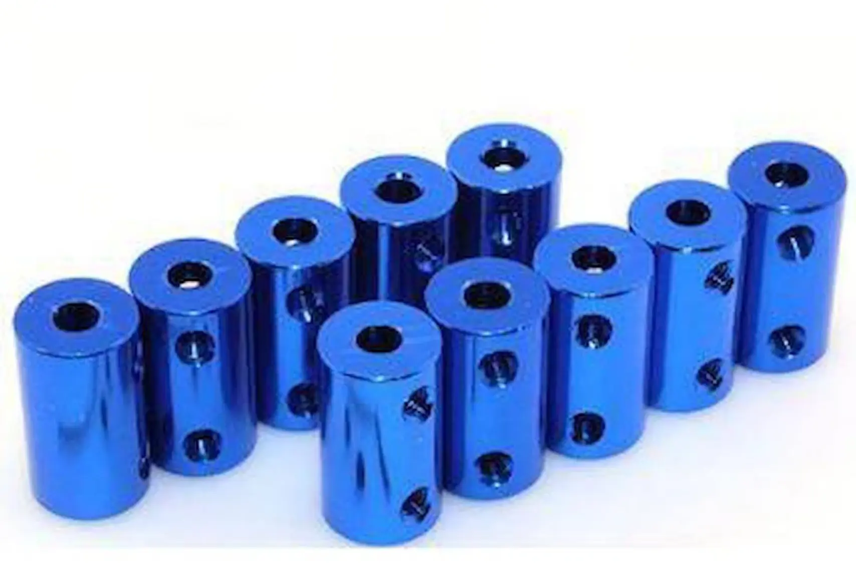 Elektronikport Kaplin 5X5MM Alüminyum Cnc Motor Çene Şaft Kaplini 5mm Için 5mm Esnek Kap