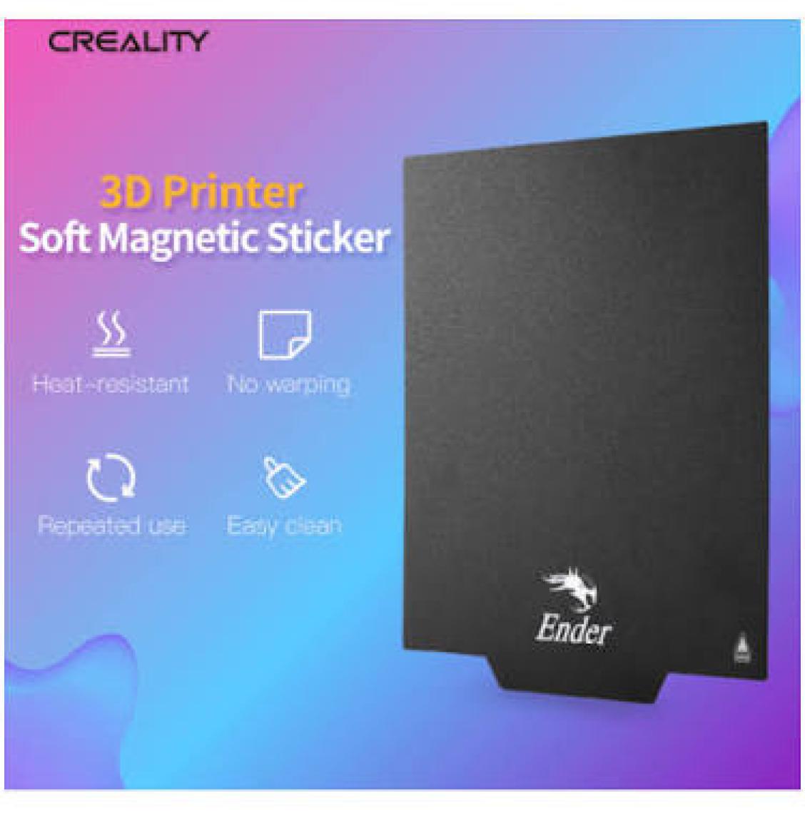 Creality 3D Ender 3 Serisi Manyetik Baskı Tablası - 235X235X1MM