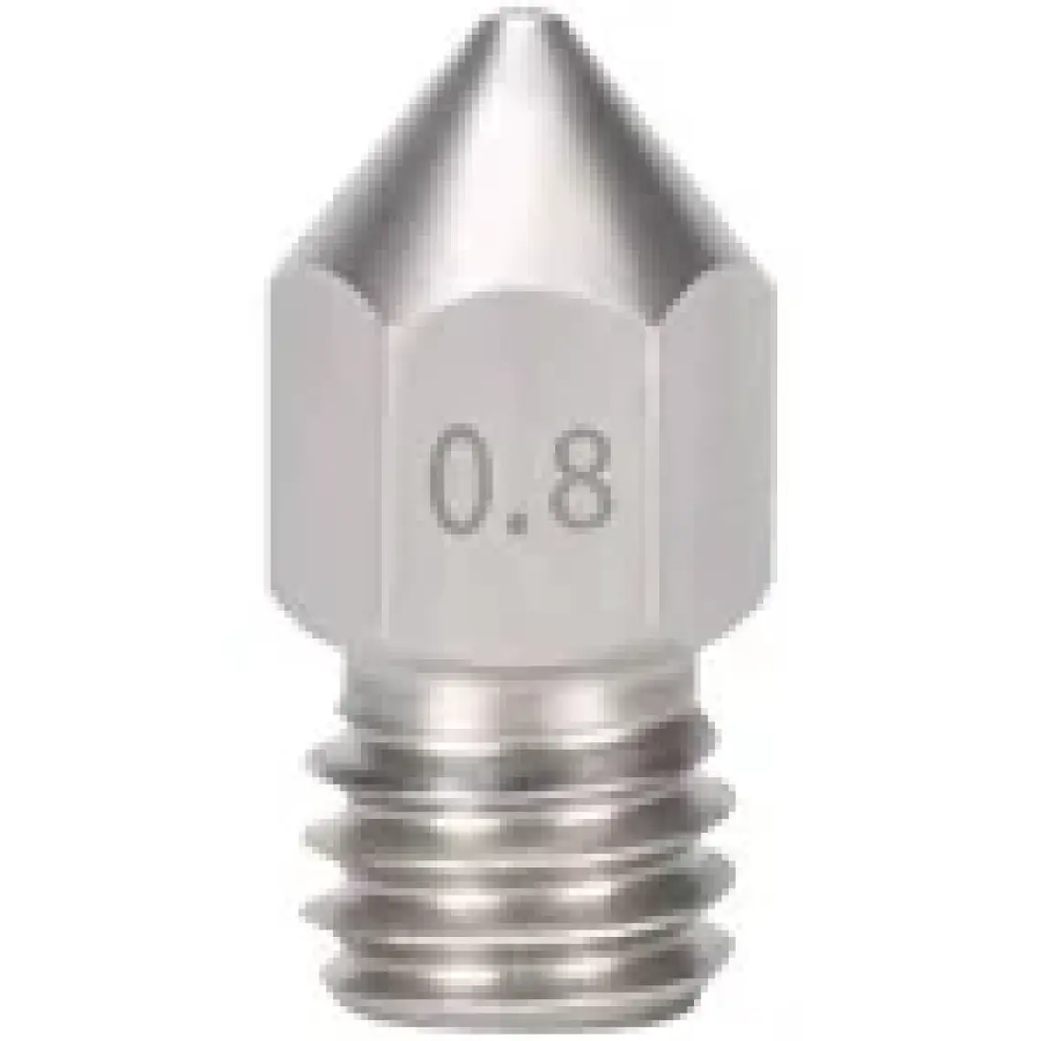 Robo90 0.8mm Mk8 Çelik Nozzle - Creality Ender 3 V2/ender 3 PRO/CR10 Uyumlu
