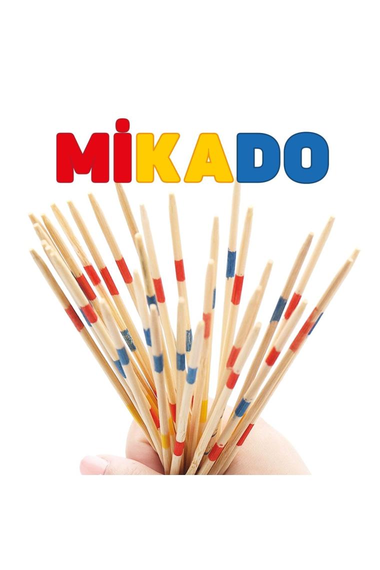 Mikado Spiel Çubukları Zeka Ve Beceri Eğitici Ahşap Oyun