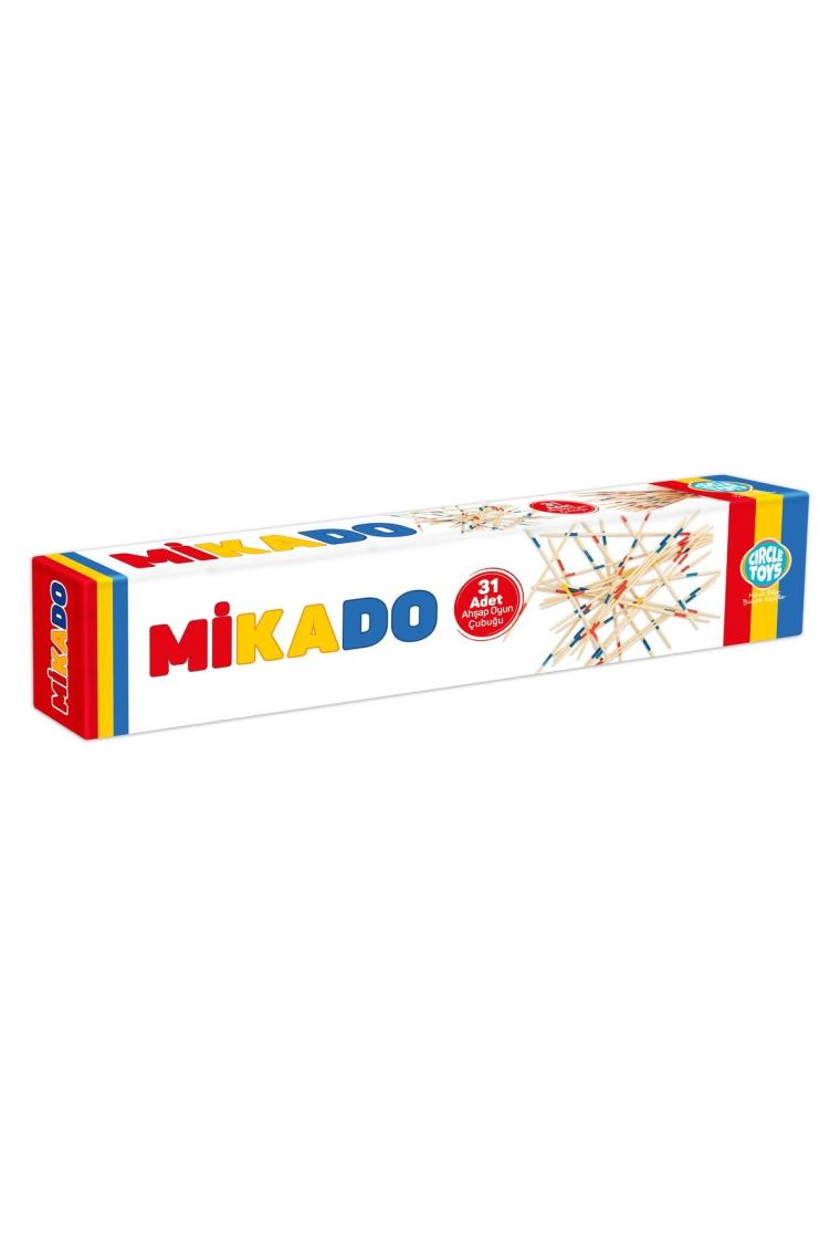Mikado Spiel Çubukları Zeka Ve Beceri Eğitici Ahşap Oyun