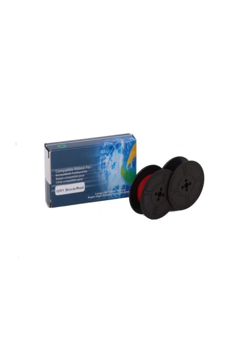 Gr-1 Universal Daktilo Şerit (12.7mm*6m (kırmızı-siyah)