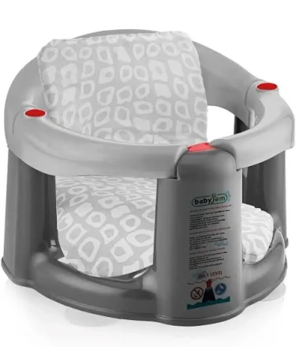 Baby Jem Banyo ve Mama Oturağı Minderi Gri