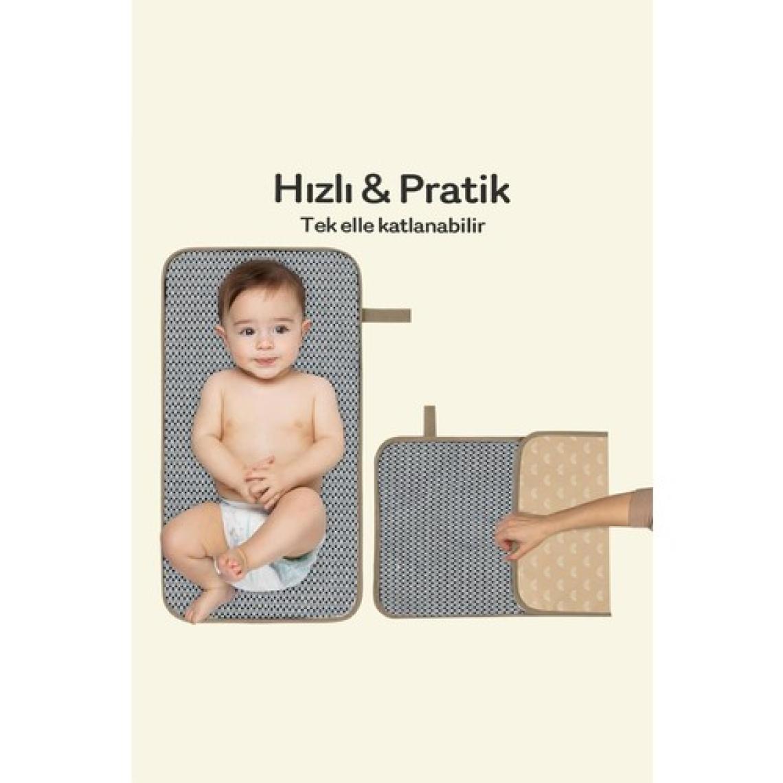 Babies Bebek Bakım Örtüsü, Bebek Alt Açma Minderi, - Su Geçirmez Bebek Minderi, (Rainbow)