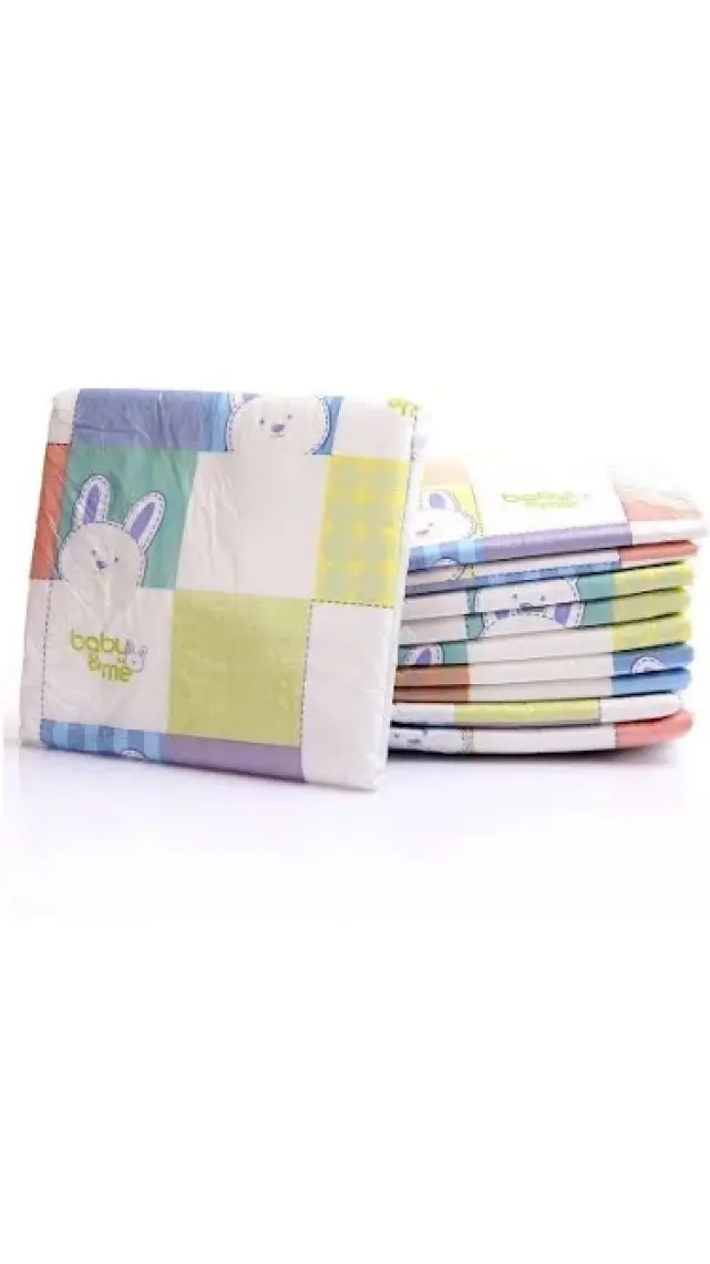 Baby Me Pofuduk Alt Değiştirme Örtüsü 10 Adet 60*60