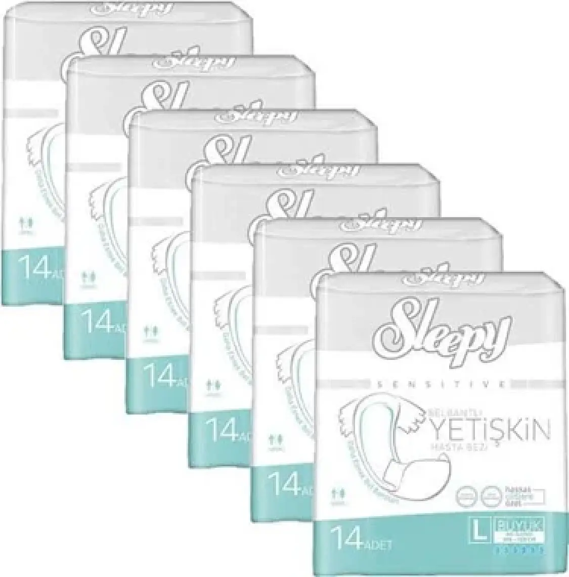 Sleepy Large Yetişkin Bezi 14 Adet