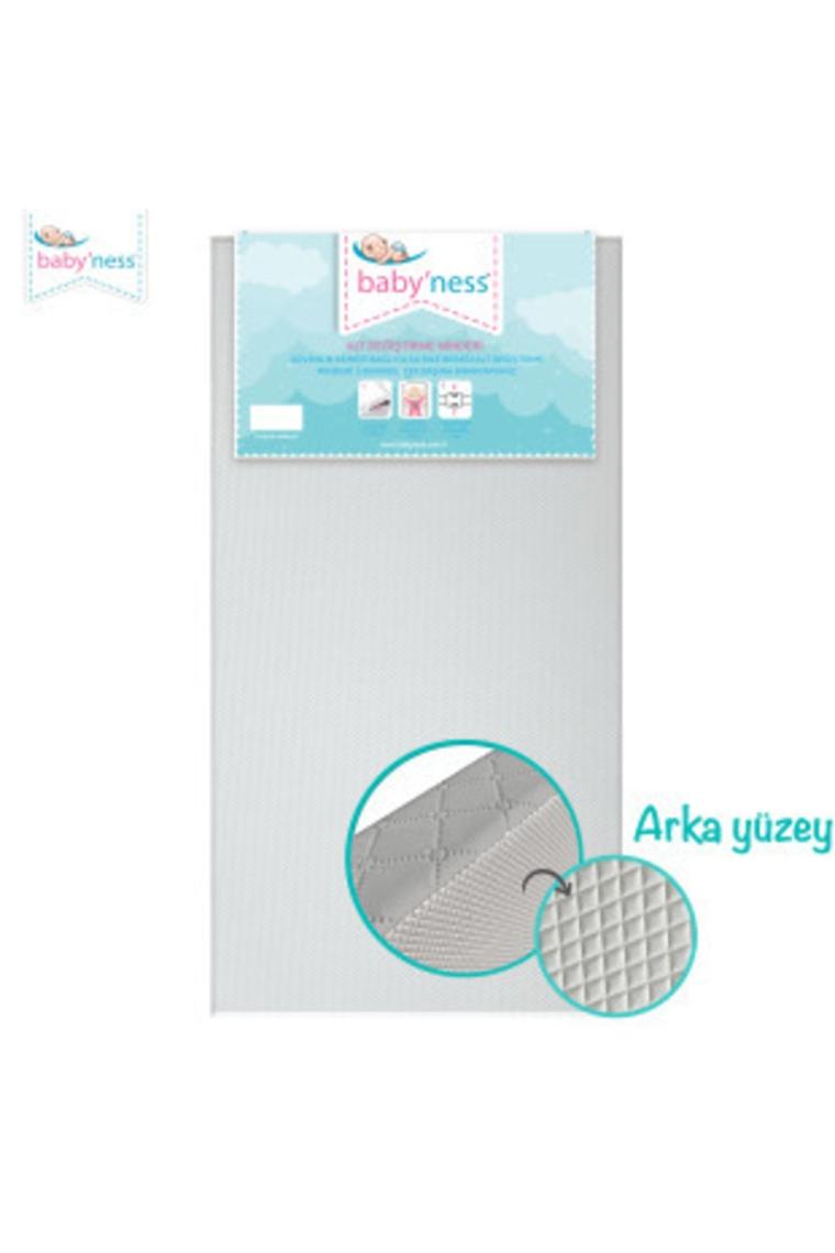 Bebek Alt Değiştirme Minderi 40x70 Cm Sıvı Geçirmez Leke Tutmaz Gri
