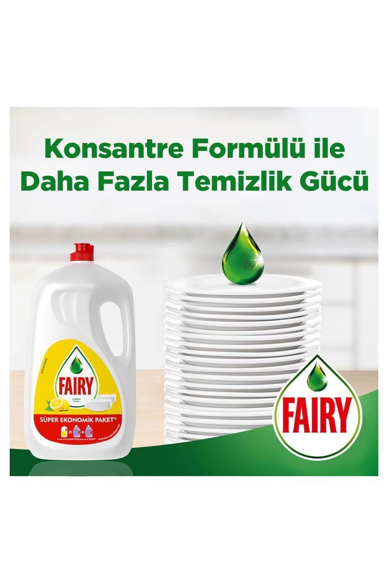 5200 ml ( 2 X 2600 Ml) Limon Sıvı Bulaşık Deterjanı