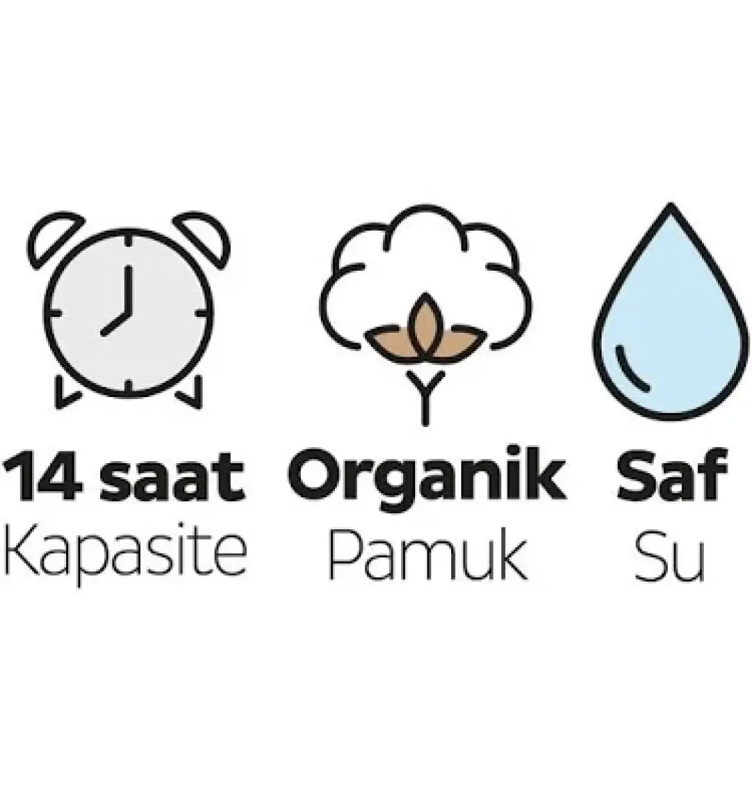 Nessiworld Sleepy Natural Bebek Bezi Gross Paket 2 Beden 3-6 kg 100 Adet