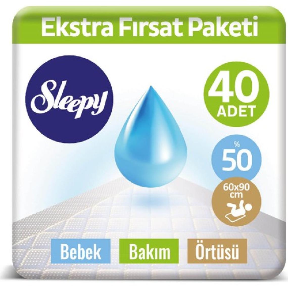 Sleepy Bebek Bakım Örtüsü 40'lı