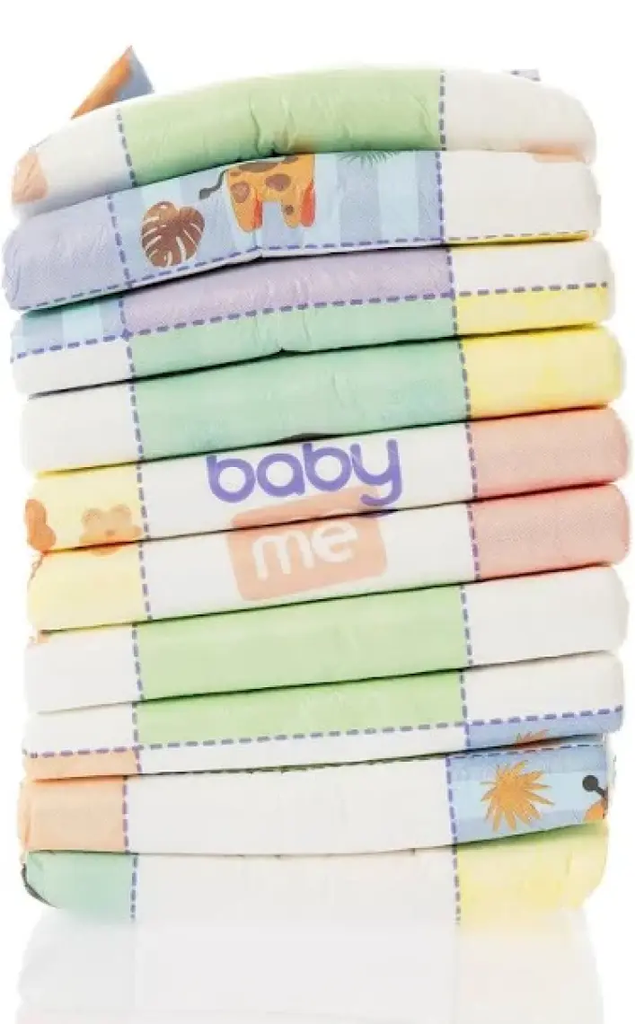 Baby Me Pofuduk Alt Değiştirme Örtüsü 10 Adet 60*60