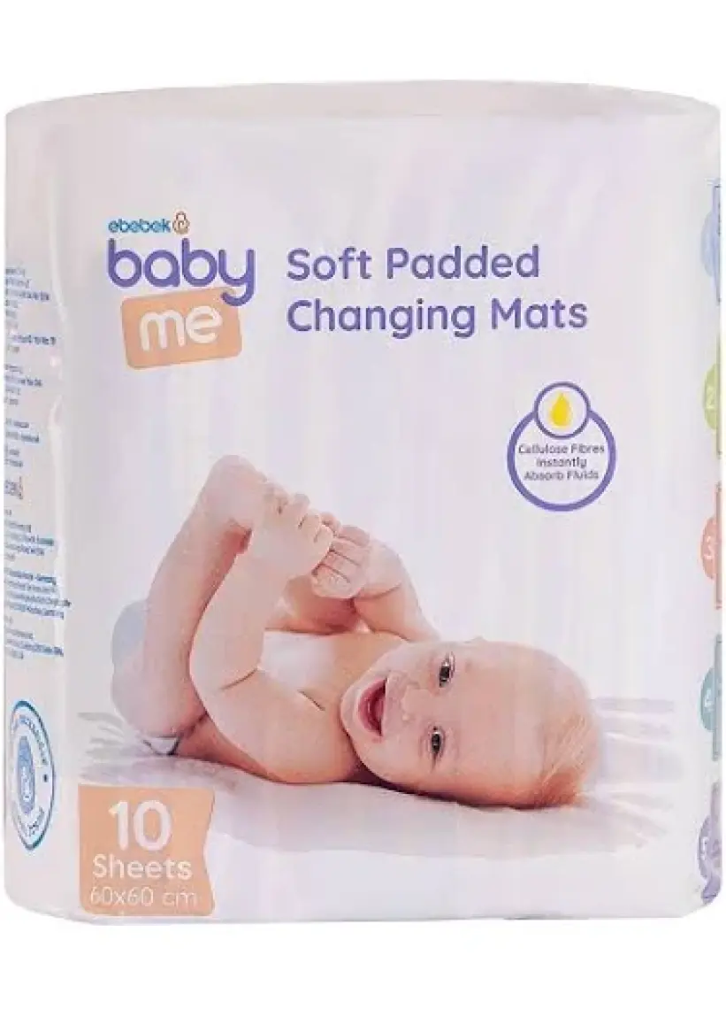 Baby Me Pofuduk Alt Değiştirme Örtüsü 10 Adet 60*60
