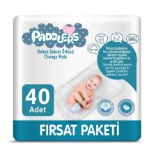 4x10 Adet Bebek Bakım Örtüsü (60X60 BOYUTUNDA)