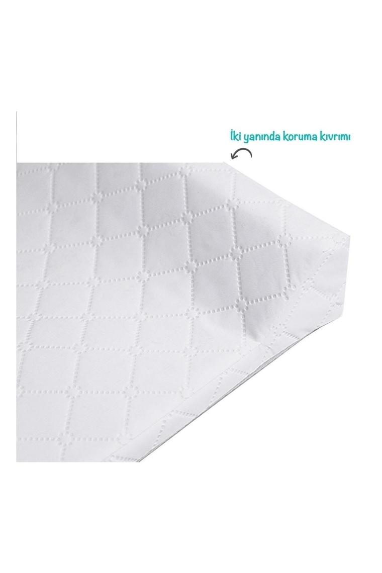 Bebek Alt Değiştirme Minderi 40x70 Cm Sıvı Geçirmez Leke Tutmaz Beyaz