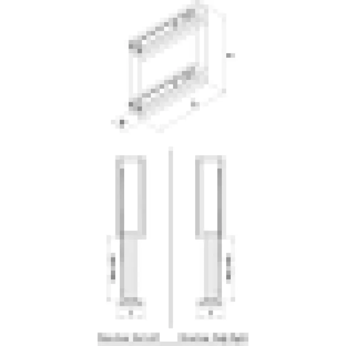Starax 2211 Yandan Raylı Şişelik 11 cm