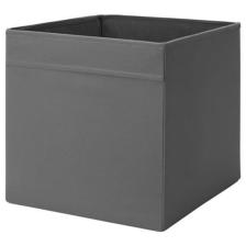 IKEA Düzenleyici Kutu Meridyendukkan Ev Düzeni Düzenleme Saklama Kutusu Gri 33X38X33 cm Gri