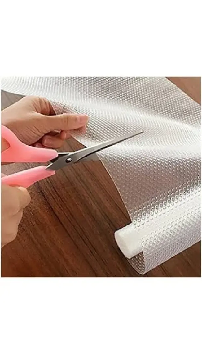 Berroni Beyaz Kaymaz Pıtırcık Raf Örtüsü 45 cm